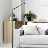 Filigran LED Glass Floor Lamp – Matt Black