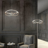 Charivari LED Floor Lamp – Satin Brass