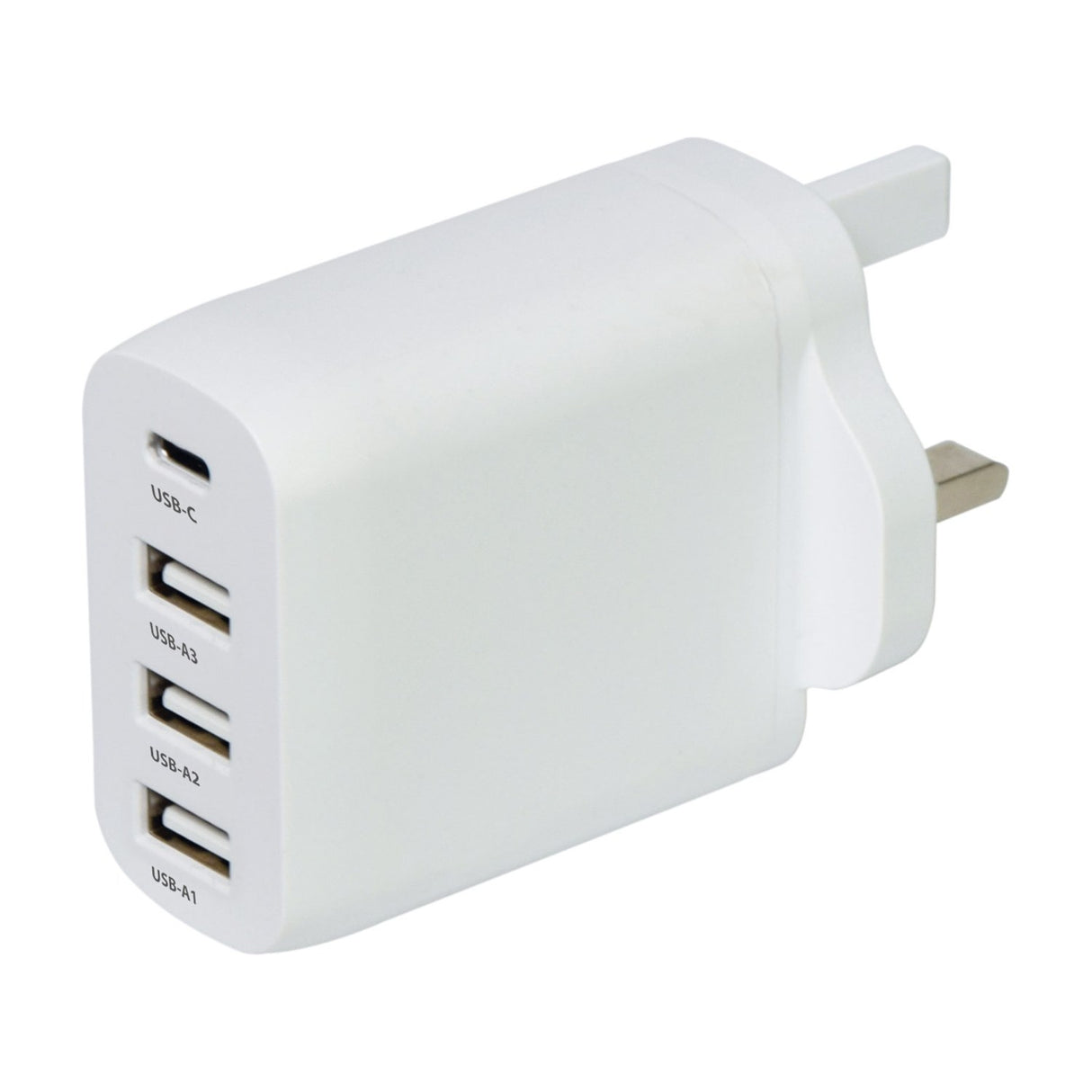 Mercury 35W USB-C & 3x USB-A Mains Charger