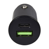 Mercury Compact USB Car Charger with QC & PD Ports