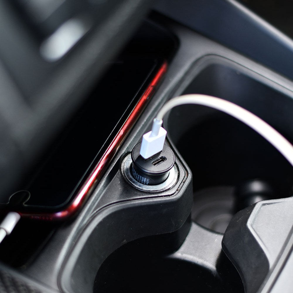 Mercury Compact USB Car Charger with QC & PD Ports
