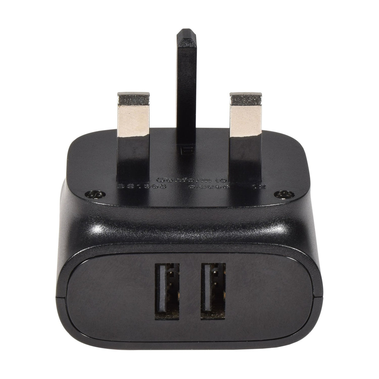Mercury Dual USB Mains Charger 2.4A Plug