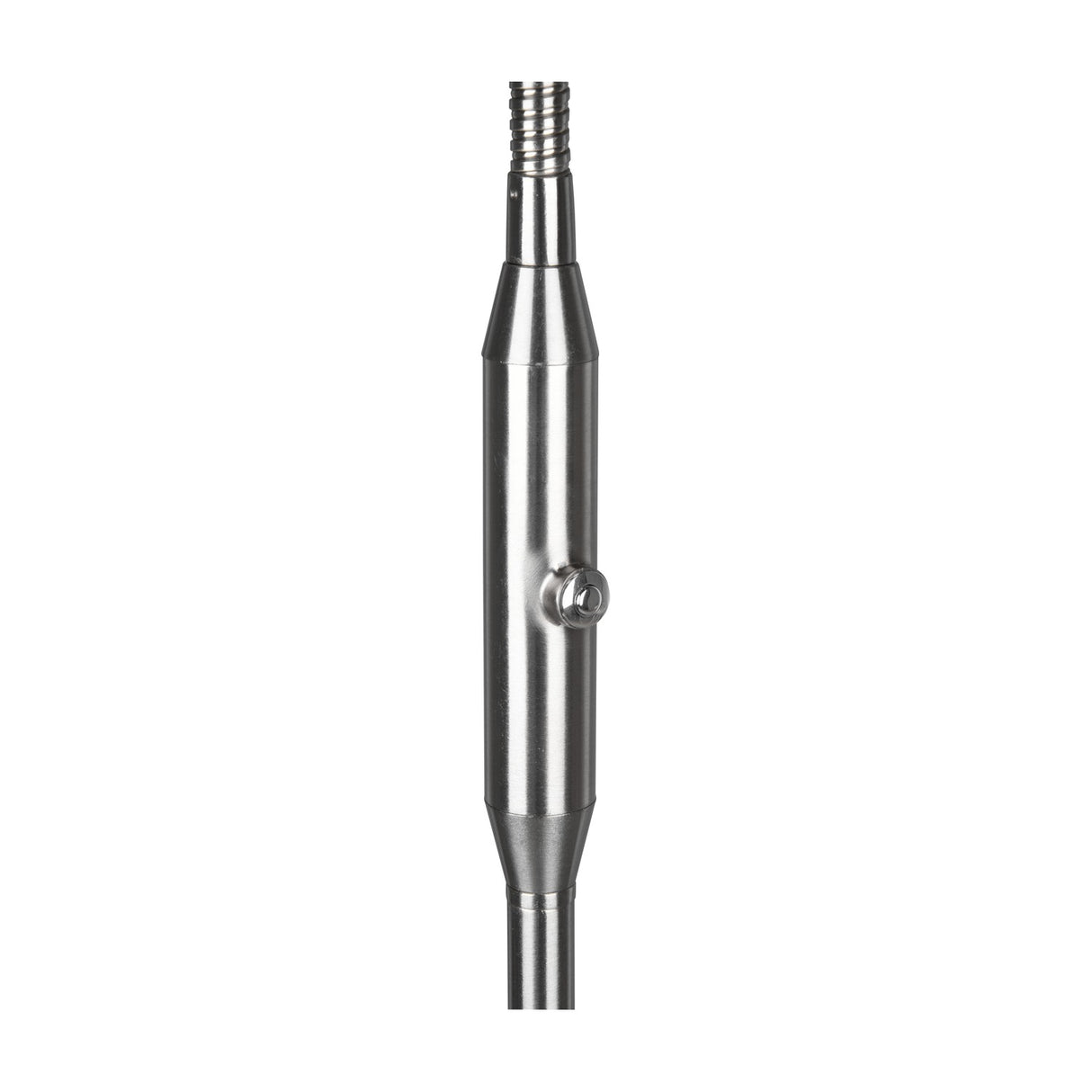 Monza LED Floor Lamp – Satin Nickel