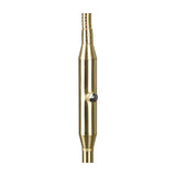 Monza LED Floor Lamp – Satin Brass