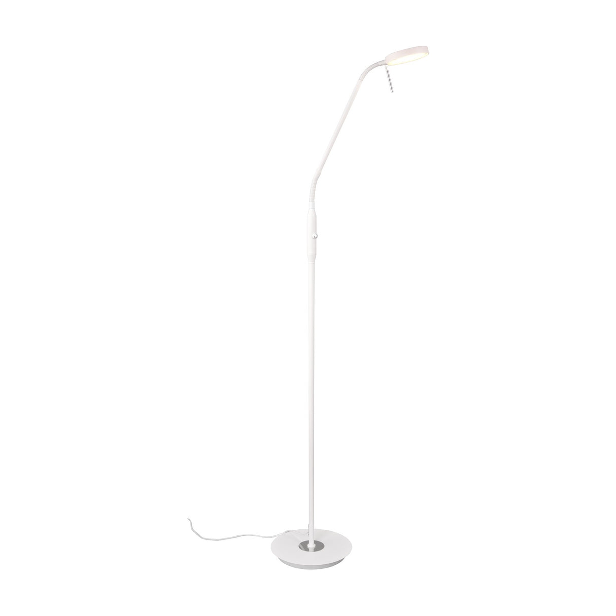 Monza LED Floor Lamp – Matt White