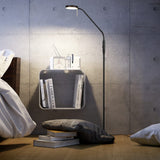 Monza LED Floor Lamp – Matt Black