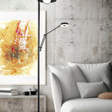 Barrie 2 Light LED Floor Lamp – Matt Black