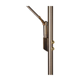Brantford 2 Light LED Floor Lamp – Antique Brass
