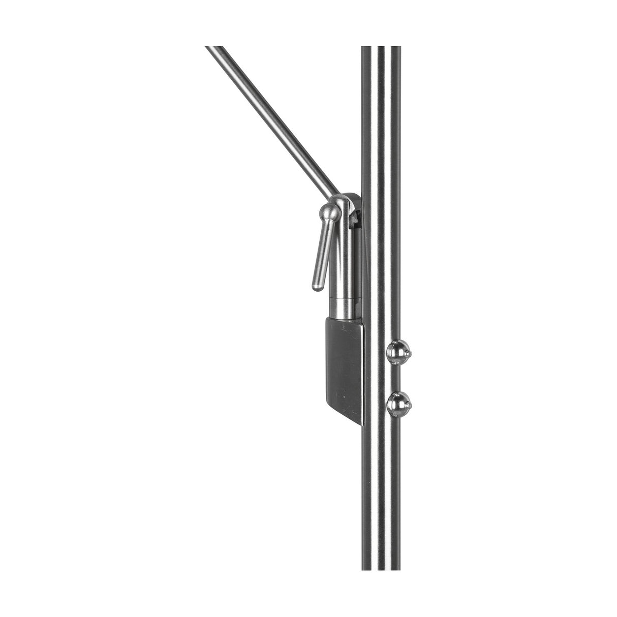Brantford 2 Light LED Floor Lamp – Satin Nickel