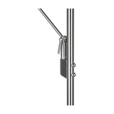 Brantford 2 Light LED Floor Lamp – Satin Nickel