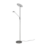 Brantford 2 Light LED Floor Lamp – Satin Nickel