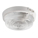 TUNA Ø220 Round E27 Bulkhead - White