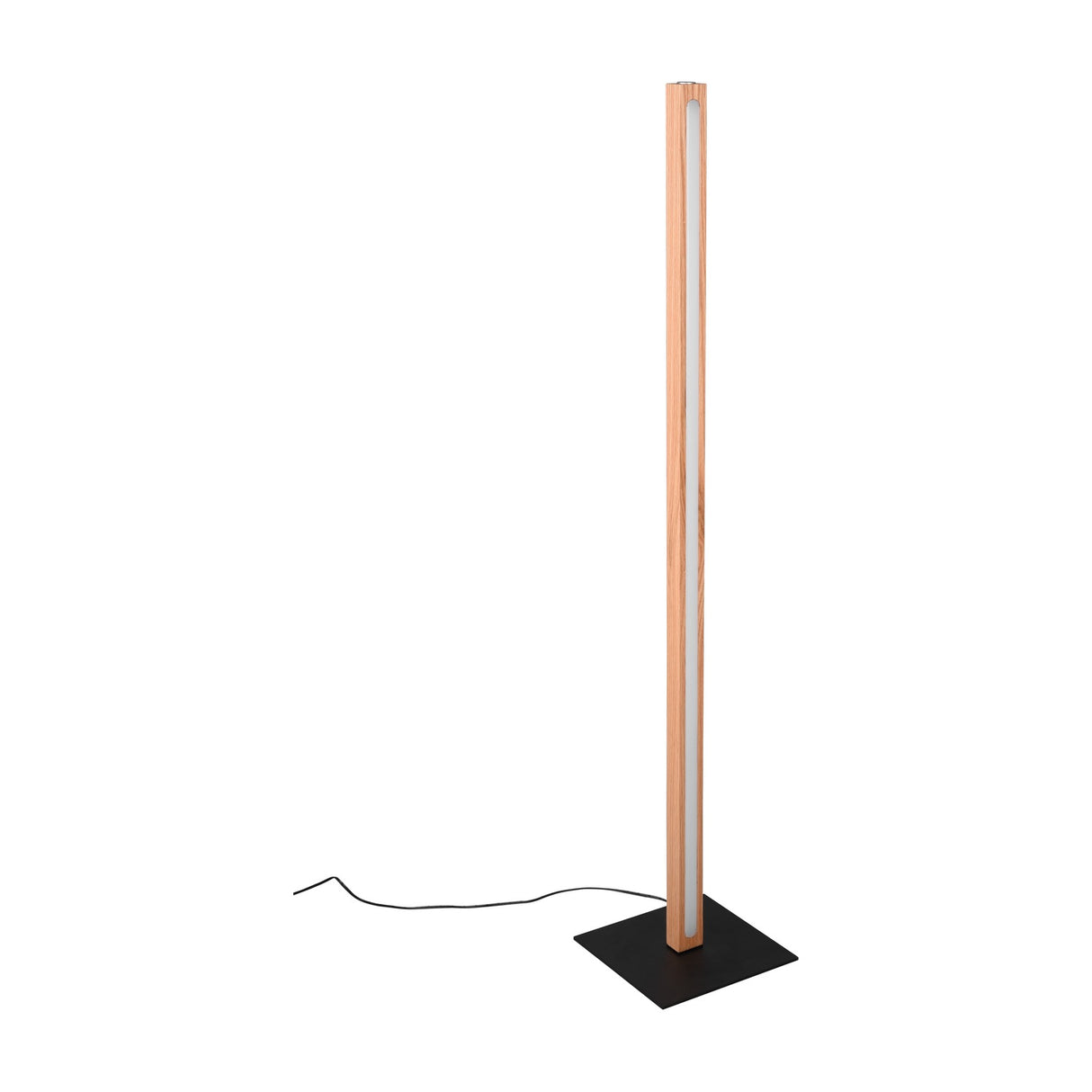 Bellari LED Wooden Floor Lamp – Natural