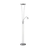 Arizona 2 Light LED Floor Lamp – Satin Nickel