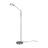 Franklin LED Floor Lamp – Satin Nickel