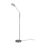 Franklin LED Floor Lamp – Satin Nickel