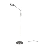 Franklin LED Floor Lamp – Satin Nickel