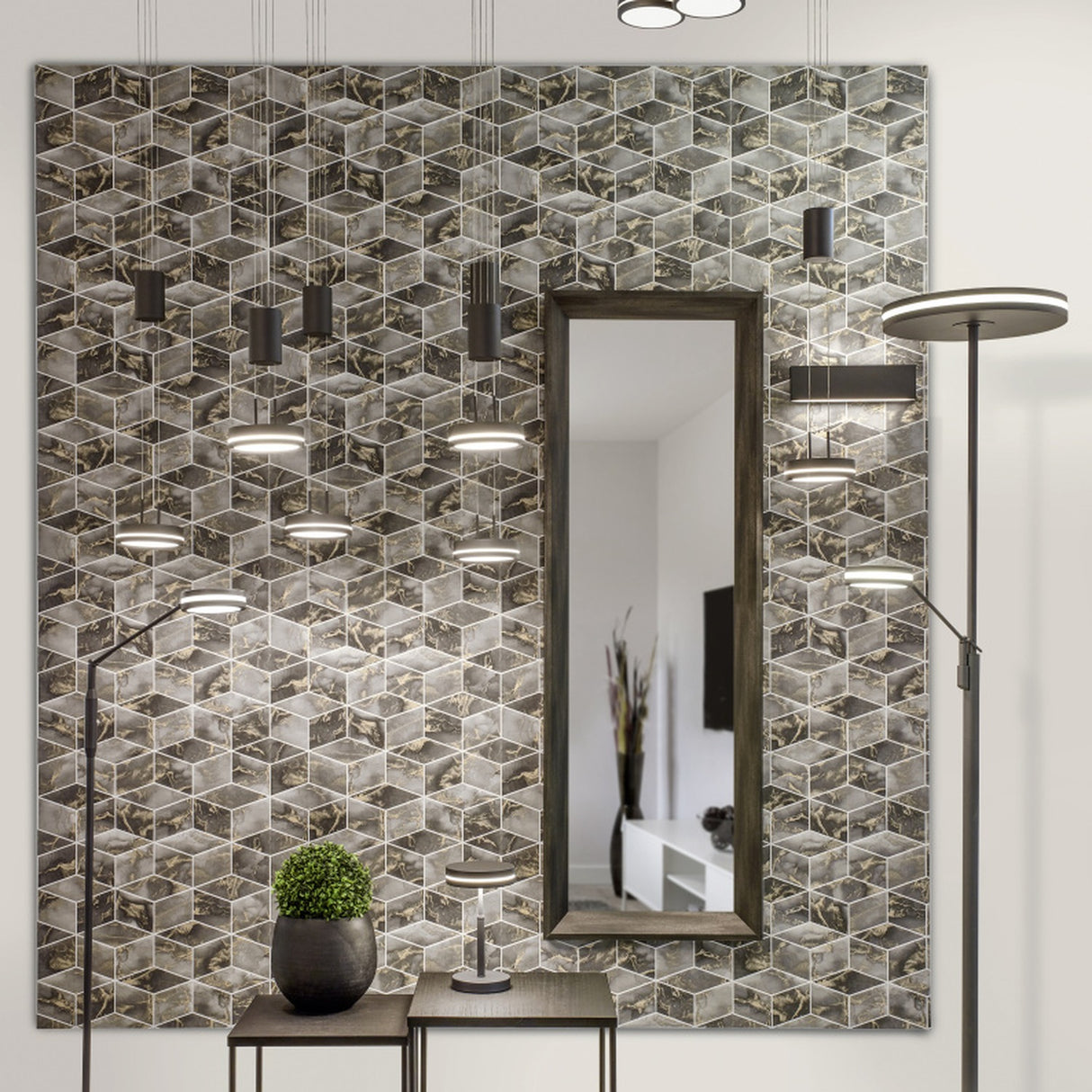Franklin LED Floor Lamp – Anthracite