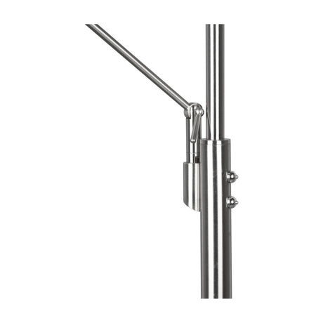 Franklin 2 Light LED Floor Lamp – Satin Nickel
