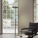 Franklin 2 Light LED Floor Lamp – Anthracite
