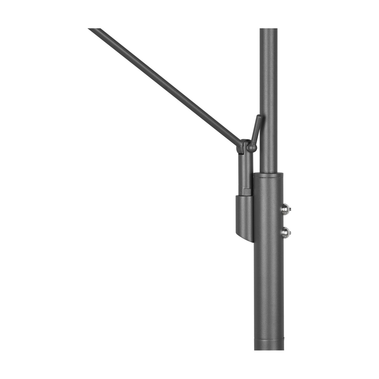 Franklin 2 Light LED Floor Lamp – Anthracite