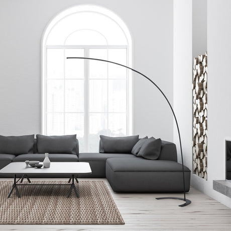 Shanghai LED Floor Lamp – Black