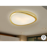 Leda 3 Light Flush - Gold