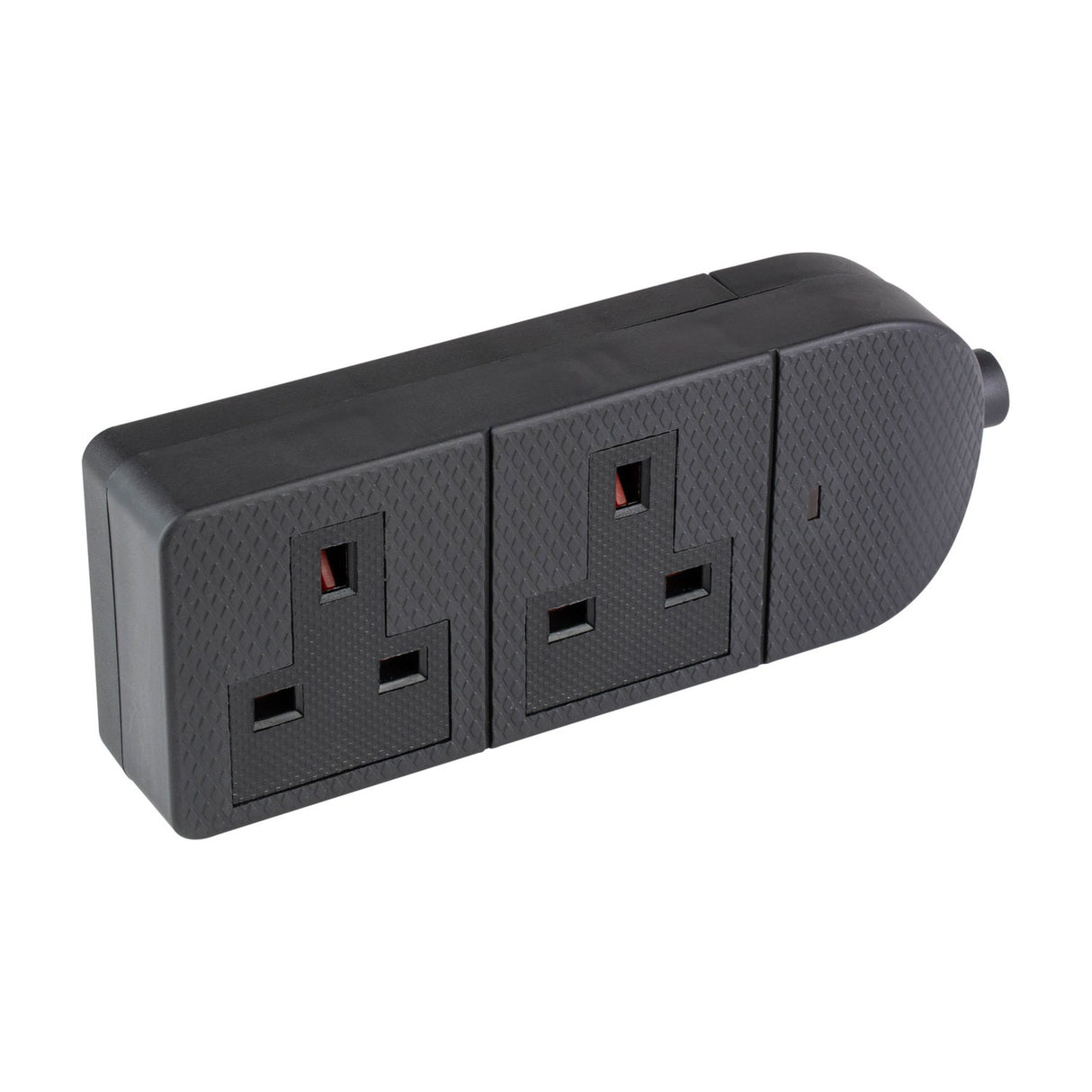 AV:Link Heavy Duty 2 Gang 13A Rewireable Trailing Socket