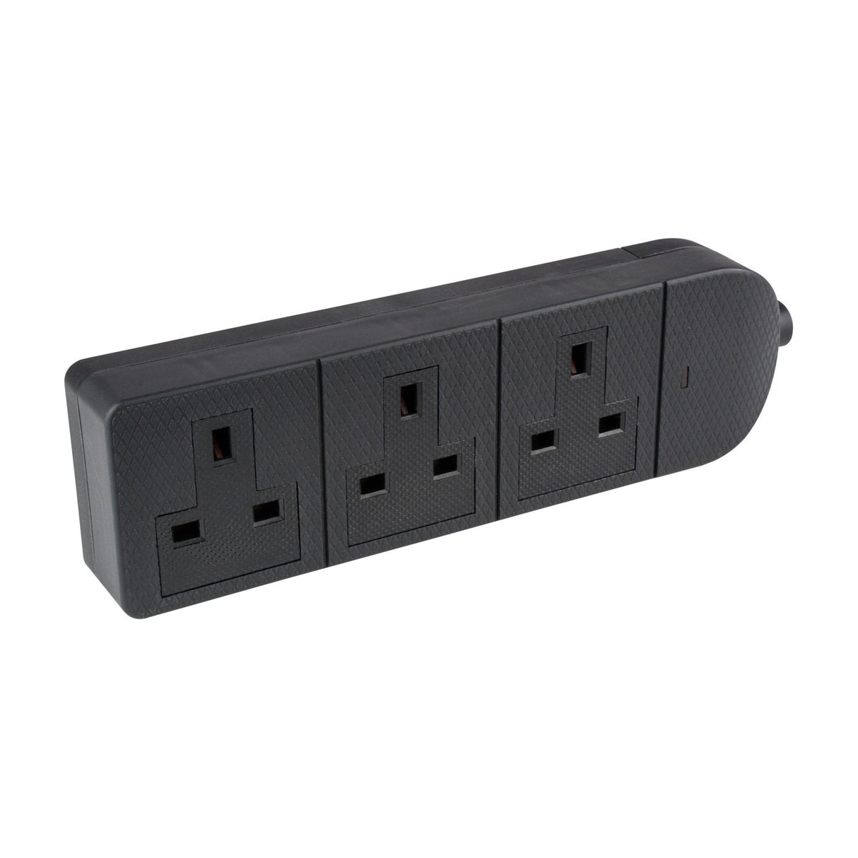 AV:Link Heavy Duty Rewireable TPE Trailing Socket 3 Gang