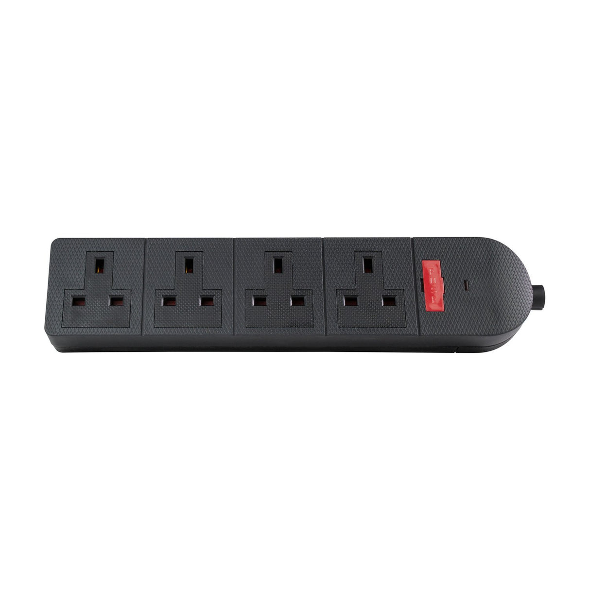 AV:Link Heavy Duty 4 Gang 13A TPE Trailing Socket