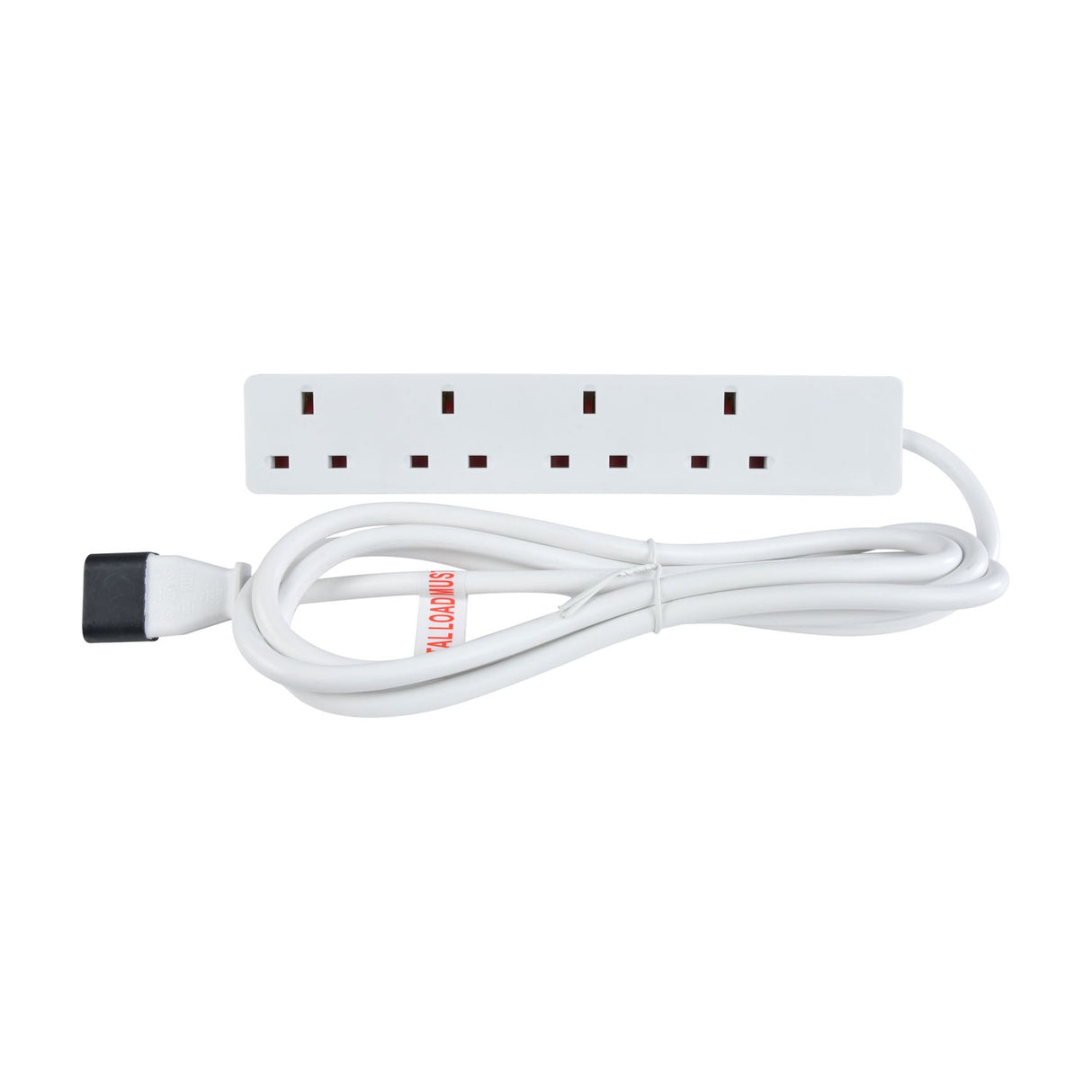 Mercury 4 Gang to IEC C14 Extension Lead 2m