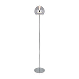 Flynt LED Glass Floor Lamp – Chrome