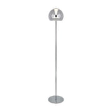 Flynt LED Glass Floor Lamp – Chrome