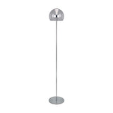 Flynt LED Glass Floor Lamp – Chrome