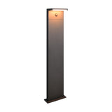 Ravi LED White PIR Outdoor Lamp Post – Anthracite