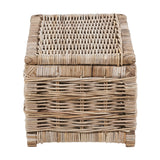 Tobs Set of 3 Grey Kubu Rattan Basket Chests - 51cm