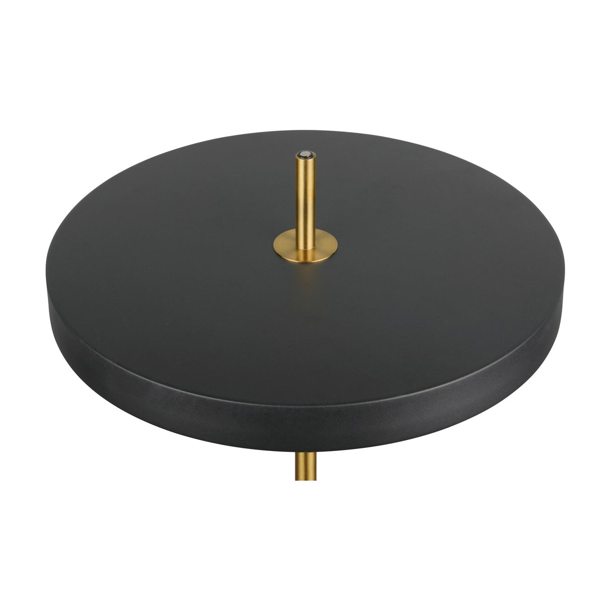 Keaton LED Floor Lamp – Black & Gold
