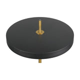 Keaton LED Floor Lamp – Black & Gold