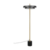 Keaton LED Floor Lamp – Black & Gold