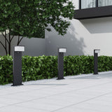 Nestos 80cm LED PIR Lamp Post – Anthracite