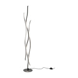 Blaze 3 Light LED Floor Lamp – Brushed Aluminium