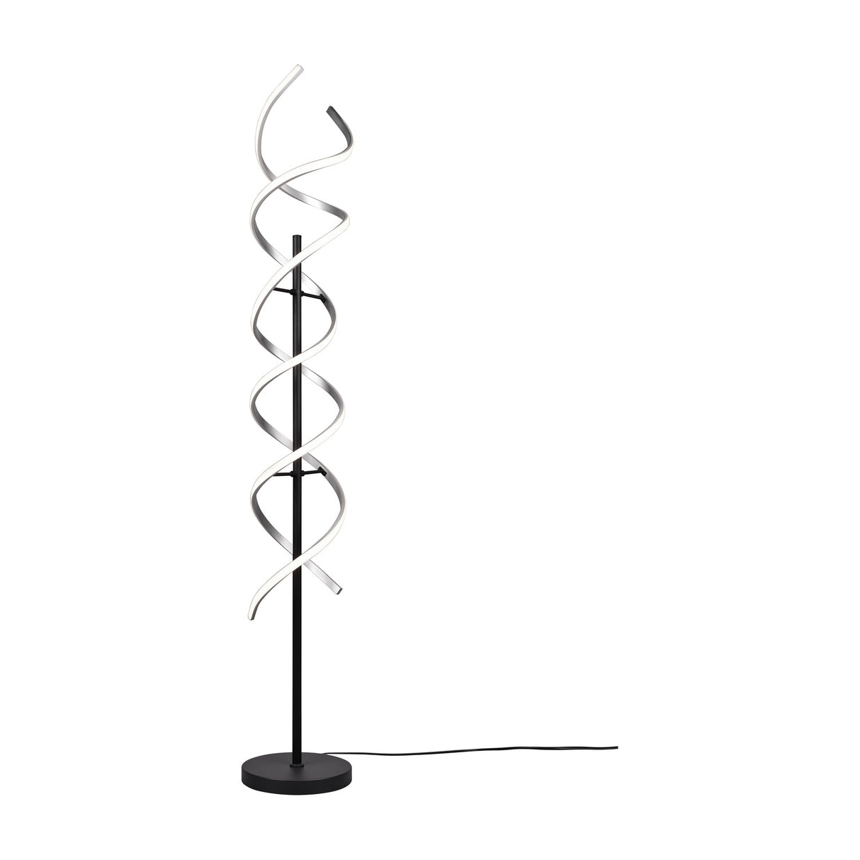 Sequence LED Floor Lamp – Brushed Aluminium