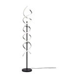 Sequence LED Floor Lamp – Brushed Aluminium