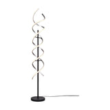 Sequence LED Floor Lamp – Brushed Aluminium