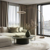 Amador LED Floor Lamp – Coffee