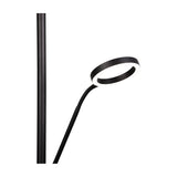 Willis 2 Light LED Floor Lamp – Matt Black