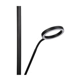 Willis 2 Light LED Floor Lamp – Matt Black