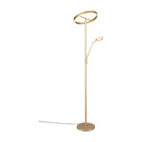Willis 2 Light LED Floor Lamp – Gold