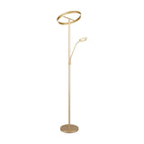 Willis 2 Light LED Floor Lamp – Gold