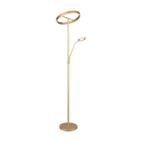 Willis 2 Light LED Floor Lamp – Gold